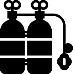 Oxygen Tank Icon Svg Vector, Free Vectors File